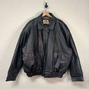 Vintage Genuine Leather Jacket